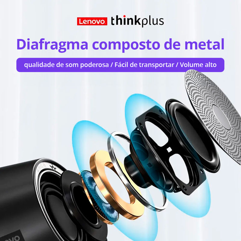 Lenovo K3 Pro - Caixa de som Subwoofer Bluethooth