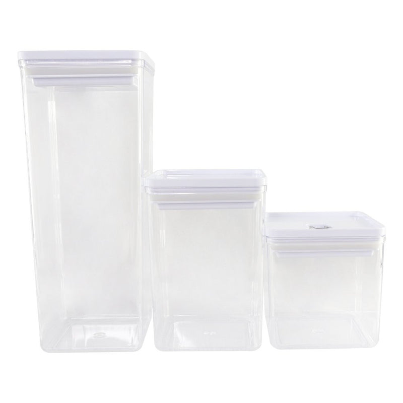 Kit Organizador Hermético Dubai Branco 5 Litros