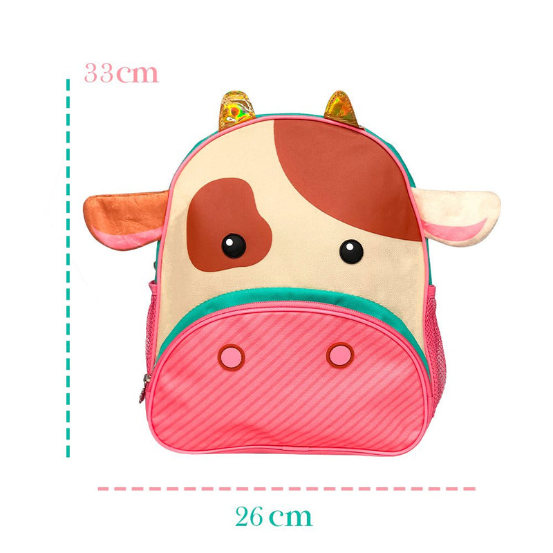 Mochila Infantil Com Alças - Vaca