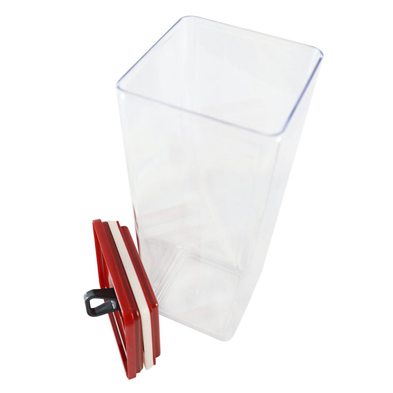 Kit Organizador Hermético Dubai Vermelho 5 Litros