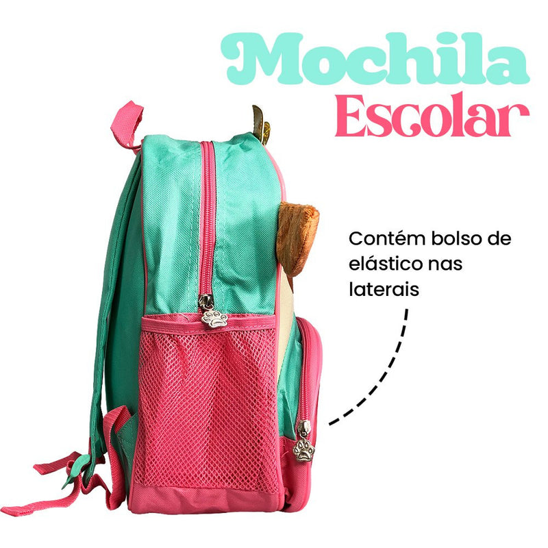 Mochila Infantil Com Alças - Vaca