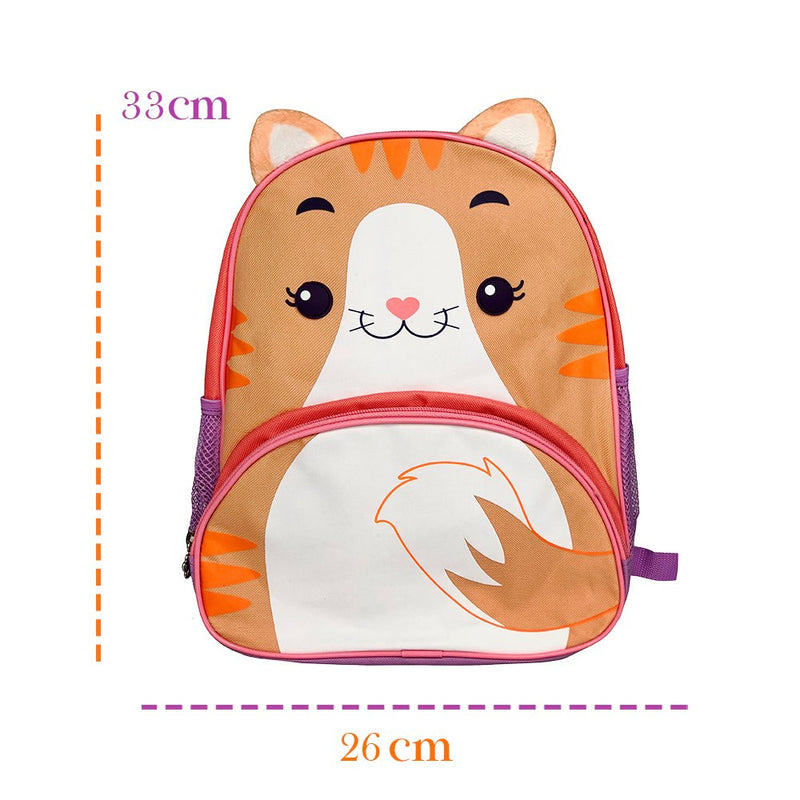 Mochila Infantil Com Alças - Gato