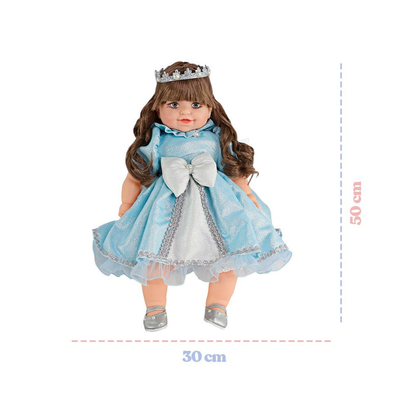 Boneca Addara Princesa Blue com Tiara