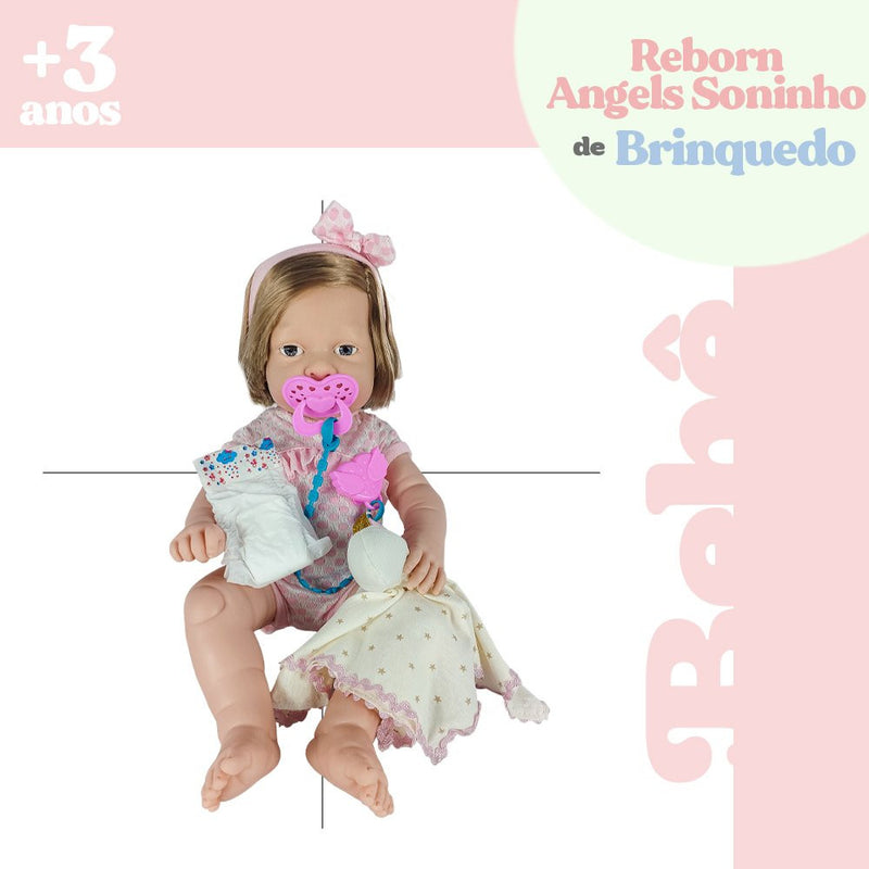 Boneca Reborn Angels Soninho